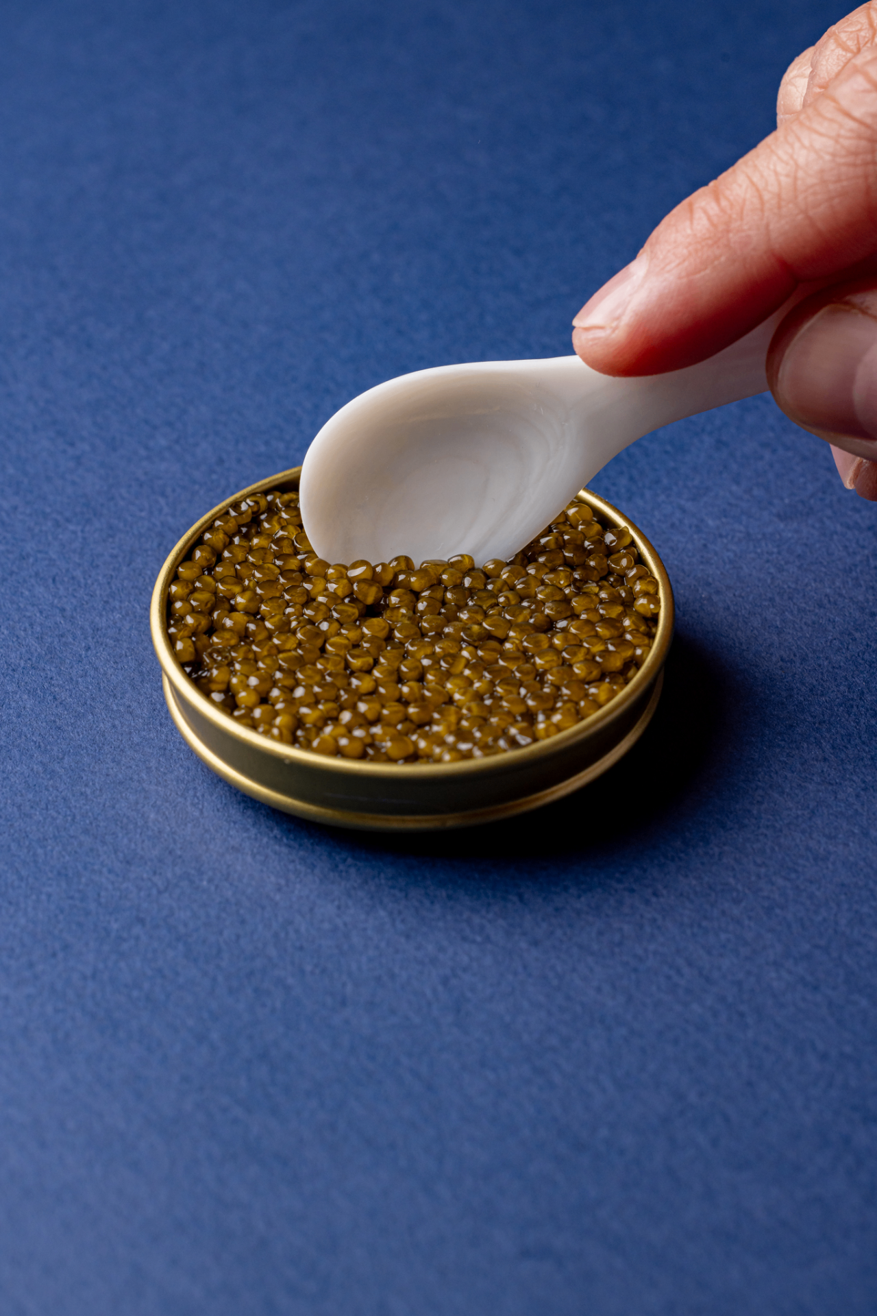 Royal Baerii caviar — eleganta bärnstensfärgade pärlor från Acipenser baerii